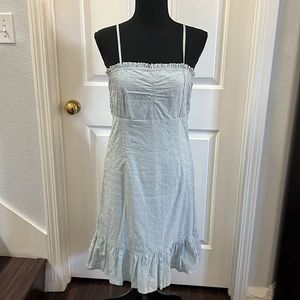 Delia’s vintage Y2K blue spring midi dress